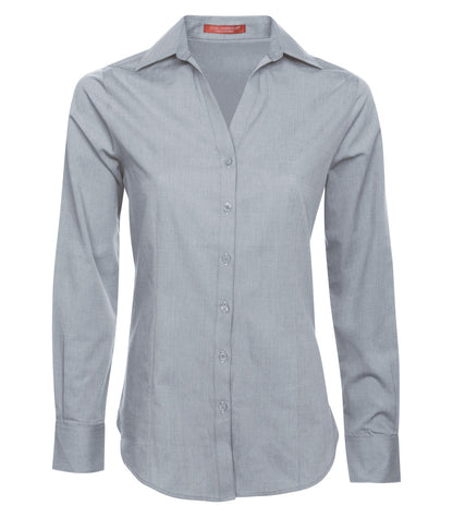 COAL HARBOUR® TEXTURED CROSSHATCH WOVEN LADIES' SHIRT