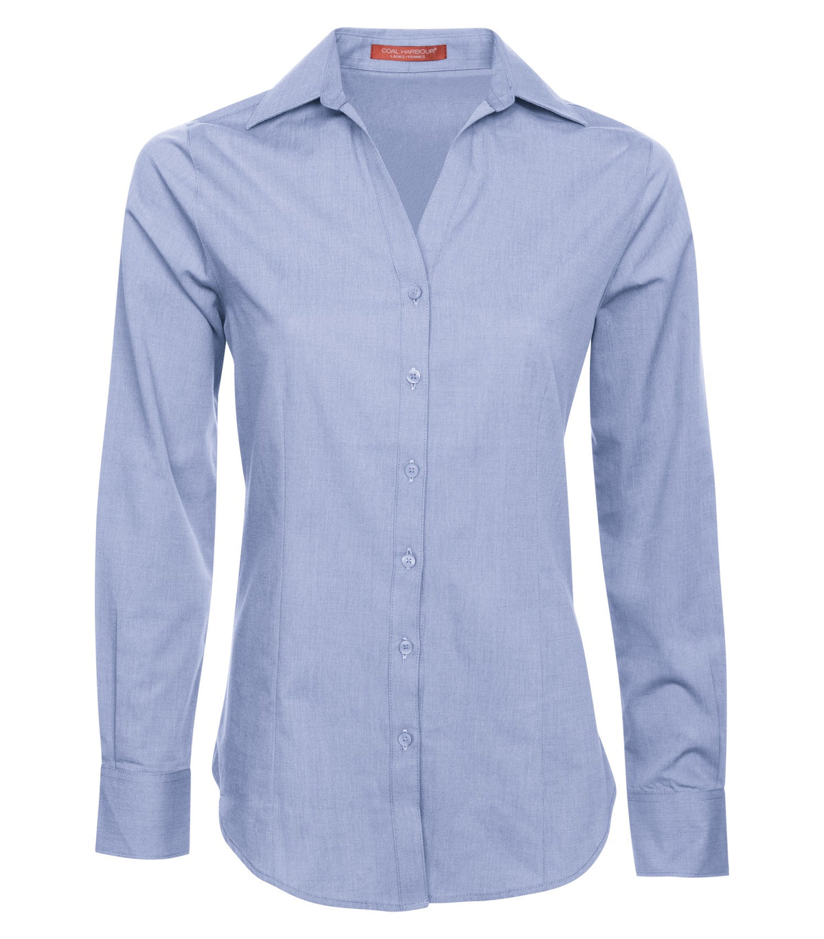 COAL HARBOUR® TEXTURED CROSSHATCH WOVEN LADIES' SHIRT