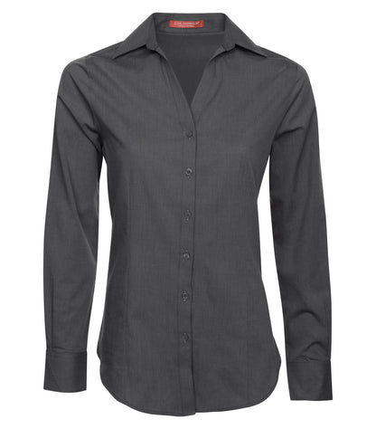 COAL HARBOUR® TEXTURED CROSSHATCH WOVEN LADIES' SHIRT