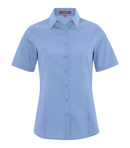 COAL HARBOUR® EVERYDAY SHORT SLEEVE WOVEN LADIES' SHIRT