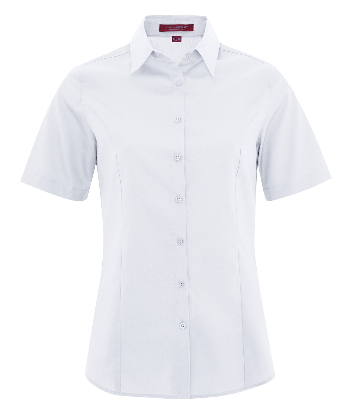 COAL HARBOUR® EVERYDAY SHORT SLEEVE WOVEN LADIES' SHIRT