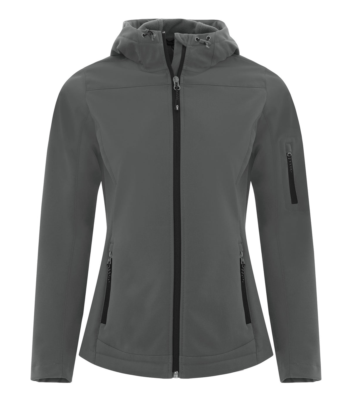 COAL HARBOUR® EVERYDAY HOODED WATER REPELLENT STRETCH SOFT SHELL LADIES' JACKET