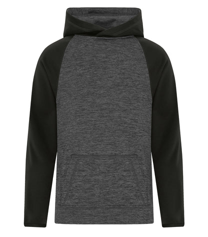 ATC™ DYNAMIC HEATHER FLEECE TWO TONE YOUTH HOODIE
