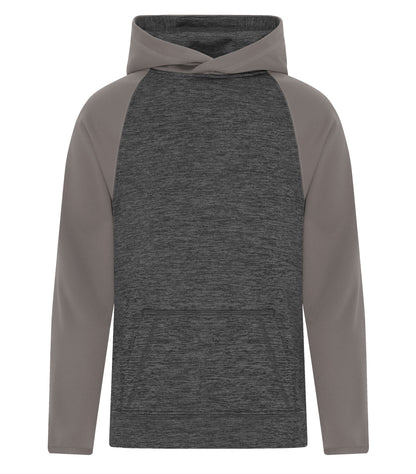 ATC™ DYNAMIC HEATHER FLEECE TWO TONE YOUTH HOODIE