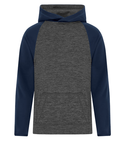 ATC™ DYNAMIC HEATHER FLEECE TWO TONE YOUTH HOODIE