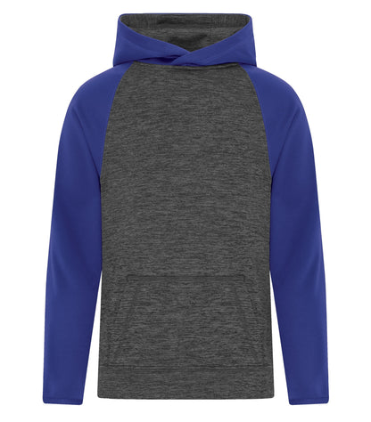 ATC™ DYNAMIC HEATHER FLEECE TWO TONE YOUTH HOODIE