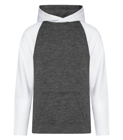 ATC™ DYNAMIC HEATHER FLEECE TWO TONE YOUTH HOODIE